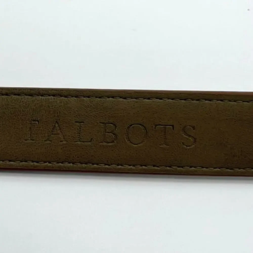 Talbots genuine leather